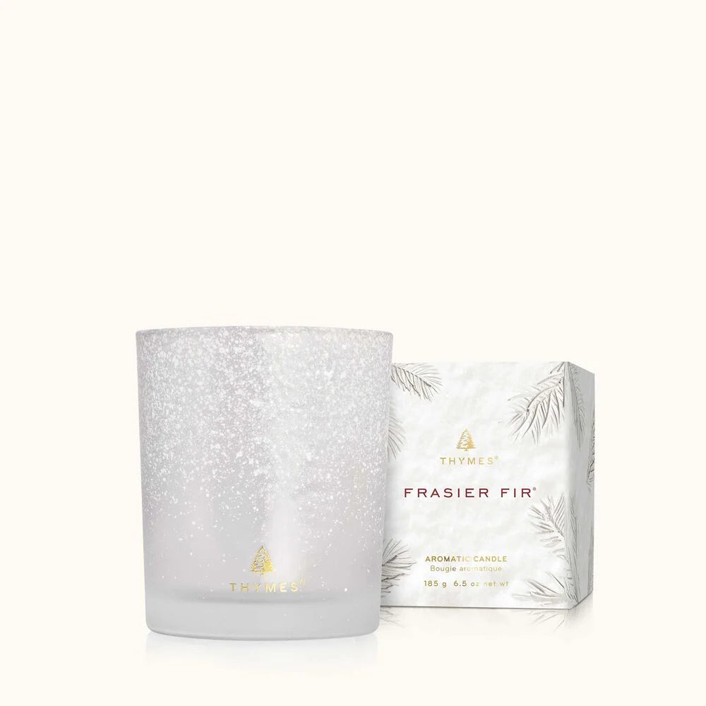 Frasier Fir Flocked Poured Candle (6.5 oz.)