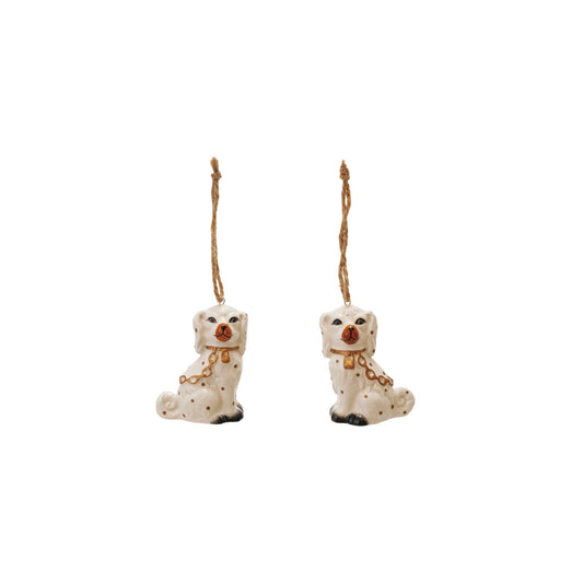 Ceramic Staffordshire Dog Ornament